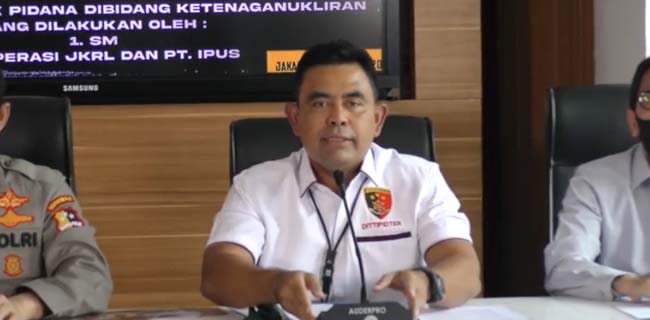 Simpan Zat Radioaktif Ilegal, Pensiunan Batan Ditetapkan Tersangka Oleh Bareskrim