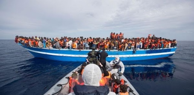 Kapal Imigran Gelap Yang Hendak Menyeberang Ke Spanyol Karam Di Lepas Pantai Mauritania, Sebagian Besar Penumpang Diduga Tewas