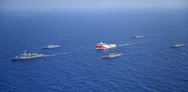Turki Dan Republik Turki Siprus Utara Gelar Latihan Militer Badai Mediterania