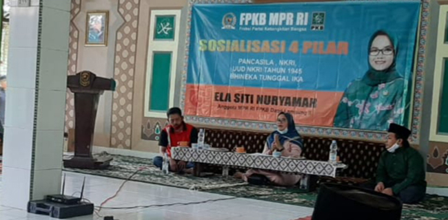 Ella Siti Nuryamah Ajak Petani Dan Pemuda Lampung Dorong Ekonomi Berasaskan Pancasila