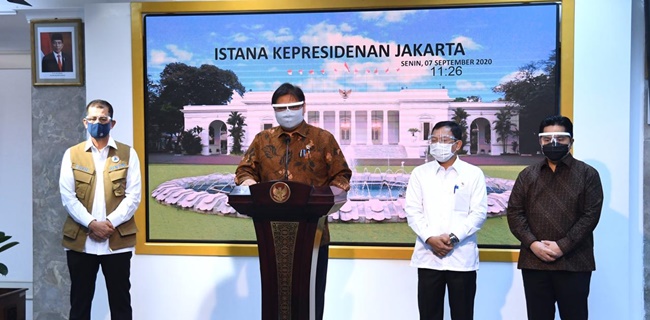 Menko Airlangga: Indeks Saham Turun Usai Pengumuman PSBB Total Di Jakarta