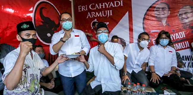 Galang Dukungan Suara, Eri Cahyadi Andalkan Masyarakat Perkampungan Di Surabaya