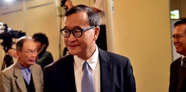 Dukung Oposisi Sam Rainsy, Tujuh Aktivis Kamboja Divonis Penjara