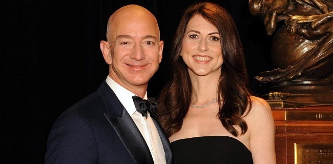 Saham Amazon Meroket, Eks Istri Jeff Bezos Jadi Perempuan Terkaya Di Dunia