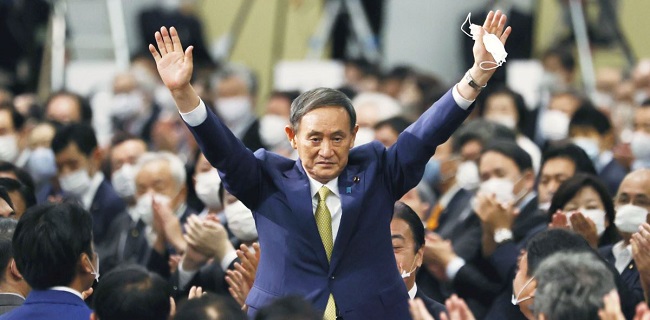 Terpilih Jadi PM Jepang, Yoshihide Suga Dapat Ucapan Selamat Dari Para Pemimpin Dunia