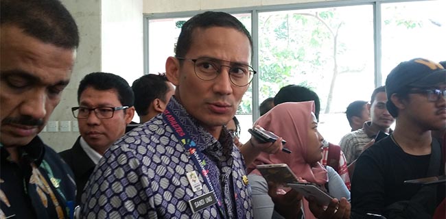 Sandiaga Uno Jadi Dewan Pembina Tim Pemenangan Menantu Jokowi
