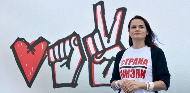 Svetlana Tikhanovskaya Desak Uni Eropa Tunjukkan Keberanian Jatuhkan Sanksi Pada Pejabat Belarusia