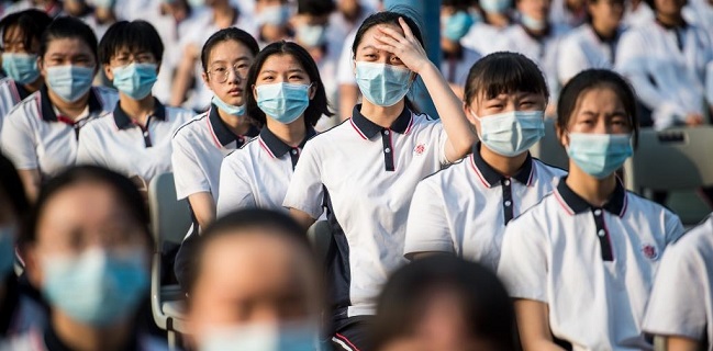 1,4 Juta Siswa Di Wuhan Berbondong-bodong Kembali Ke Sekolah