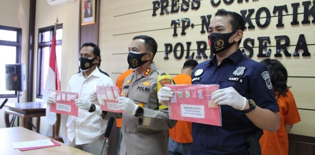 Polres Serang Bongkar Jaringan Narkoba Lintas Provinsi