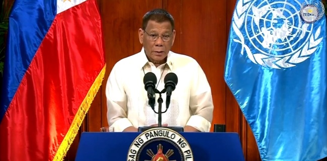 Duterte Blak-blakan Soal Hak Filipina Atas Laut China Selatan