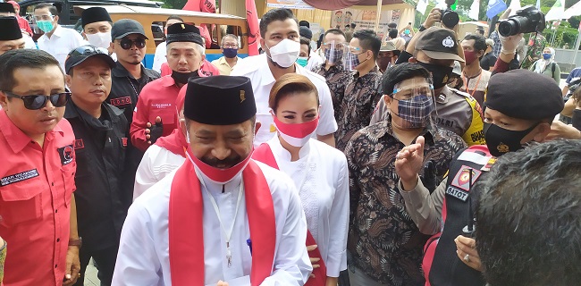 Daftar Ke KPU Tangsel Naik Oplet, Muhamad Jadi Teringat Masa-masa SMP