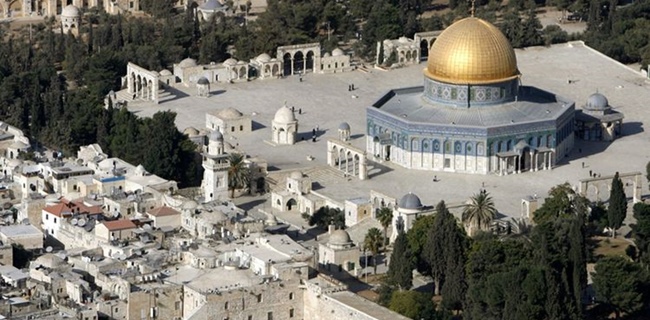Israel Pasang Pengeras Suara Di Gerbang Wudhu Masjid Al-Aqsa Membuat Marah Umat Islam