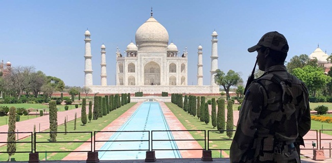 Lonjakan Kasus Covid Makin Tinggi, India Tak Ragu Buka Taj Mahal Kembali