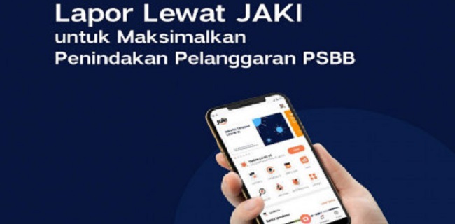 JakLapor, Alat Bantu Warga Jakarta Awasi PSBB