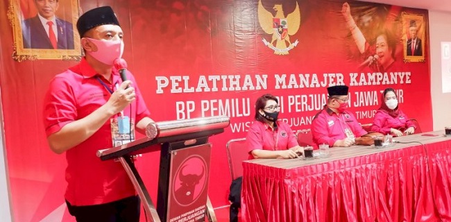 Targetkan Kemenangan Pilkada Di 13 Daerah Dengan Cara Terhormat, PDIP Jatim Gelar Pelatihan Manajer Kampanye