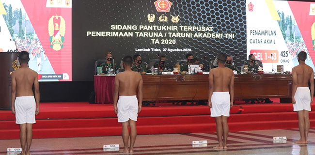Calon Taruna Akademi TNI Mulai Tahun Ajaran Baru Bulan September