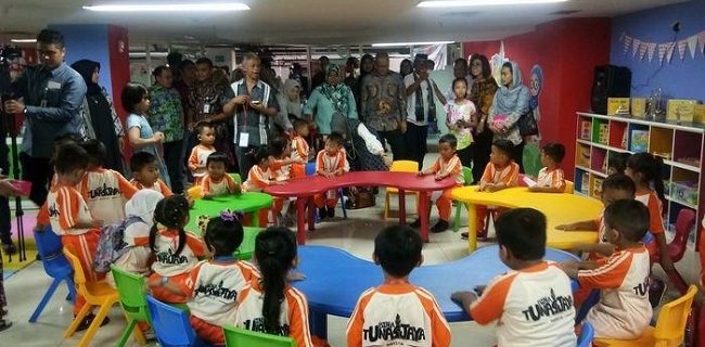 Bantu Pendidikan Anak-anak Pedagang, Fasilitas PAUD Di Pasar Tradisional Jakarta Akan Ditambah