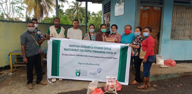 YIIM Beri Bantuan Kepada Masyarakat Asli Papua Terdampak Covid-19