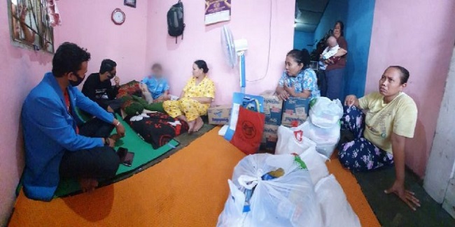 Kabaharkam Bantu Pengobatan Dan Semangati Anak Penderita Kanker Tulang Di Deliserdang