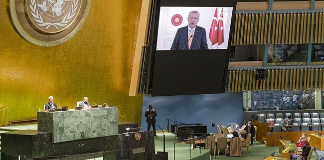 Pidato Erdogan Terus Kritik Israel, Dubes Gilad Erdan Tinggalkan Aula PBB
