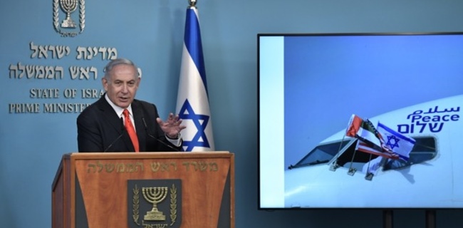 Upaya Netanyahu Membuka Langit Timur, Arab Saudi Pun Restui Israel  Lintasi Wilayah Udaranya