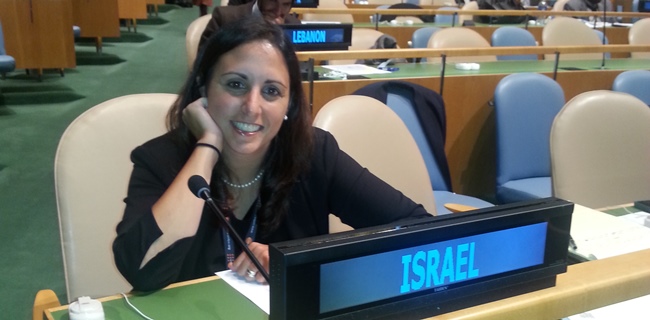 Sarah Weiss Maudi, Perempuan Israel Pertama Yang Menjabat Wakil Ketua Komite Hukum PBB