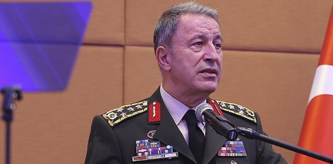 Dukung Azerbaijan Menhan Turki Hulusi Akar Minta Armenia Tarik Pasukan