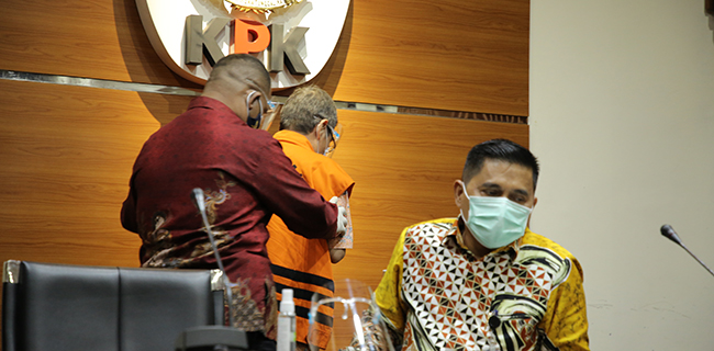 KPK Tahan Eks Kepala BPPSDM Kesehatan Kemenkes Bambang Giatno Rahardjo