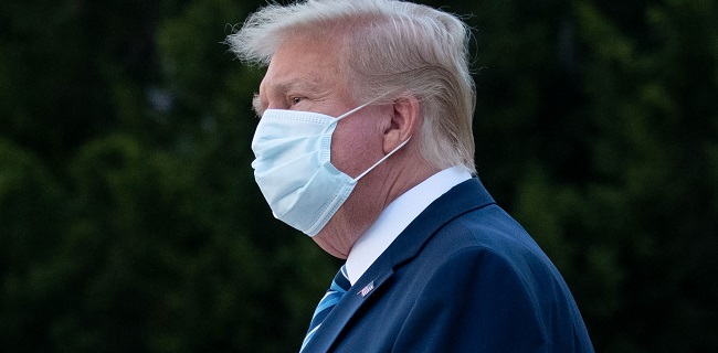 Trump Tuding Para Veteran Dan Keluarganya Jadi Sumber Penyebaran Virus Corona Di Gedung Putih