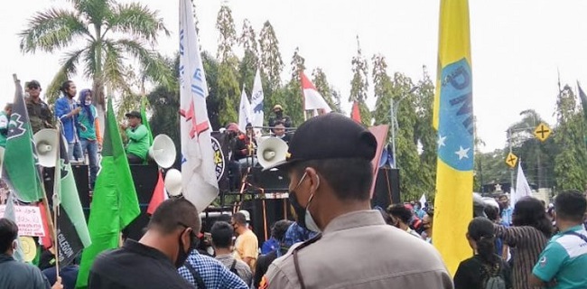Abaikan Suara Rakyat, PMII Cilegon Beri Rapor Merah Satu Tahun Jokowi-Maruf Amin