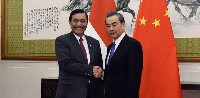 Diundang Menlu Wang Yi, Luhut Ke China Bersama Perwakilan Iran Dan Filipina