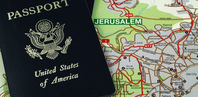 Orang Amerika Yang Lahir Di Yerusalem Sekarang Bisa Mencantumkan 'Israel' Sebagai Tempat Lahir Di Dokumen Resmi