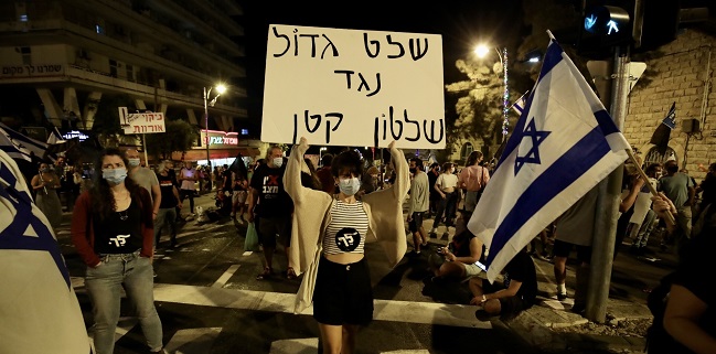 Kompak, Ribuan Warga Israel Di Seluruh Negeri Lancarkan Protes Anti-Pemerintah