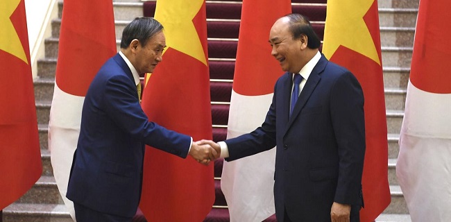Di Vietnam, PM Jepang Bahas Laut China Selatan Hingga Kerja Sama Anti-Teror