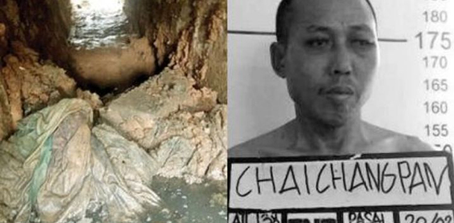 Chai Changpan, Napi Asal China Yang Kabur Dari Lapas Gantung Diri Di Gudang