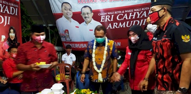 Armudji Ajak Warga Surabaya Tolak Segala Bentuk Politik Uang