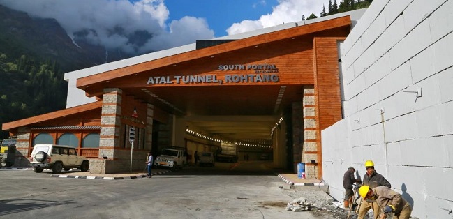 India Buka Terowongan Atal Untuk Percepat Mobilisasi Pasukan Ke Himalaya