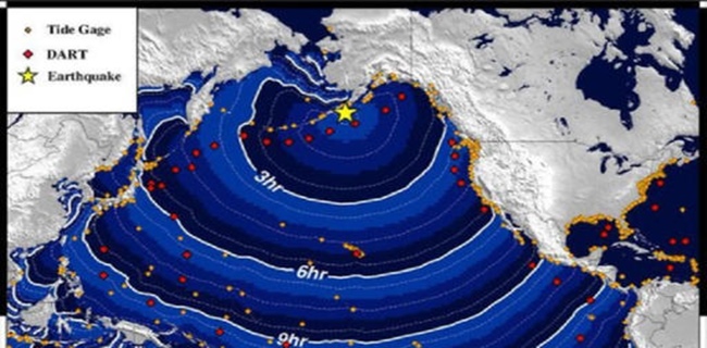 Alaska Diguncang Gempa 7,5 Skala Richter Diikuti Tsunami Kecil, Penduduk Dievakuasi Ke Tempat Tinggi