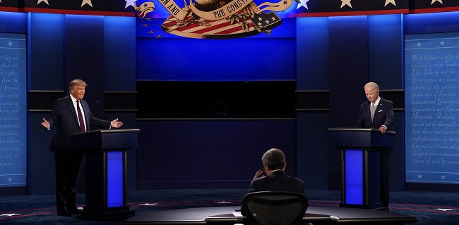 Pasca Debat Perdana, Puluhan Mantan Pejabat Partai Republik Membelot Dukung Joe Biden
