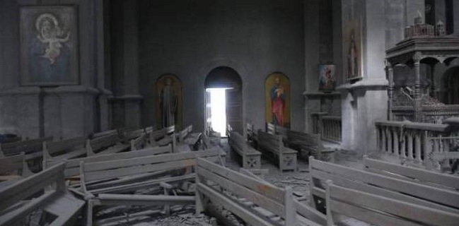 Meski Tahu Ada Wartawan Dan Warga, Azerbaijan Tetap Lancarkan Serangan Ke Katedral Ghazanchesots