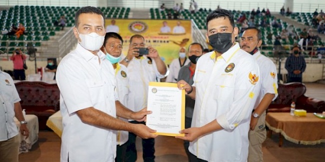 Didapuk Sebagai Penasihat Taekwondo Indonesia Medan, Bobby Nasution: Olahraga Dibutuhkan Untuk Tingkatkan Imun Tubuh