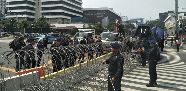 Jelang Aksi Tolak Omnibus Law, 2.500 Brimob Nusantara Masuk Jakarta Ikut Amankan Ibukota