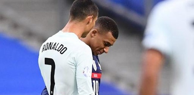 Cristiano Ronaldo Positif Covid-19, Sempat Kontak Dengan Mbappe Dan Griezmann