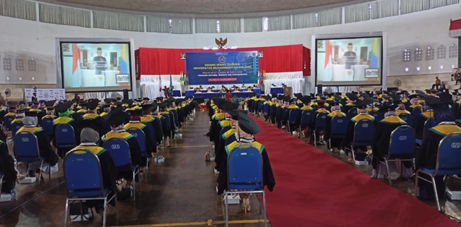 Beri Orasi Ilmiah Untuk Wisudawan Muhammadiyah Malang, Dubes Priyo: Generasi Muda Tengah  Hadapi Situasi OksÃ­moron