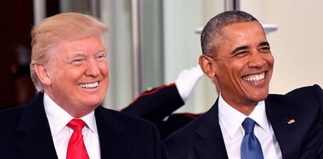 Lupakan Dulu Pesta Politik, Obama Berharap Trump dan Melania Mendapat Perawatan Terbaik Pulih Dari Covid-19