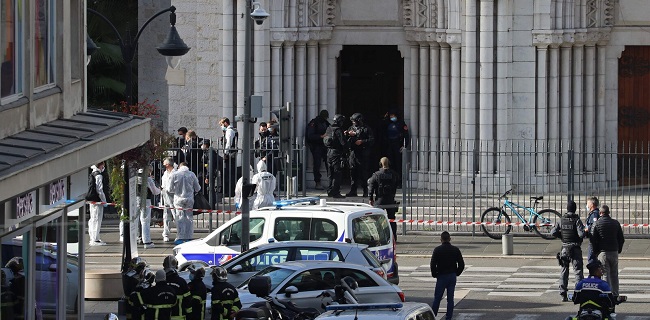 Serangan Mematikan Di Nice Hentikan Sidang Parlemen Prancis, Presiden Macron Langsung Ke TKP