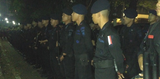 4 SSK Personel Polisi Disiagakan Jaga Kedubes Prancis
