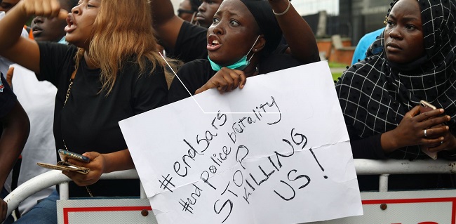Demo Berdarah Di Nigeria, Tentara Tembak Para Pengunjuk Rasa
