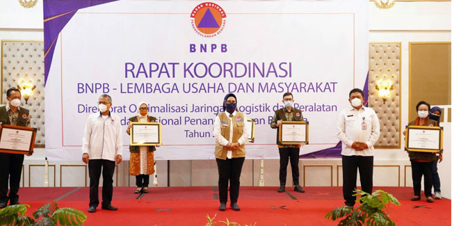 Peran Aktif Bank BJB Bantu Penanganan Covid-19 Diganjar Penghargaan BNPB