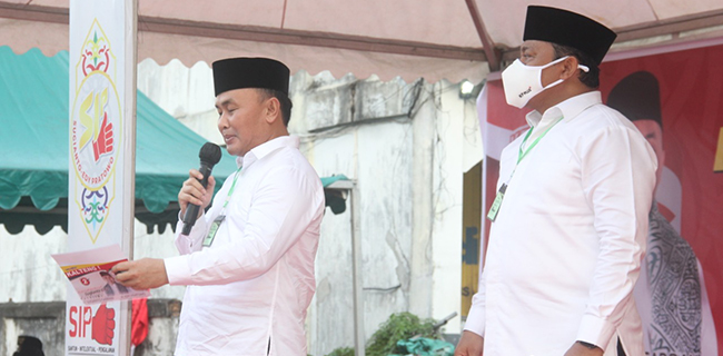 Kukuhkan Tim Kampanye, Sugianto Sabran Janji Tingkatkan APBD Kalteng Jadi Rp 8 Triliun